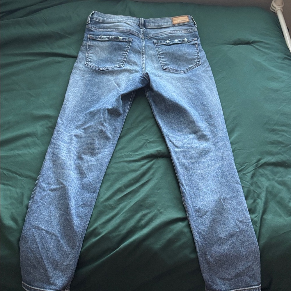 Express Girlfriend High Rise Jeans 2 - Picture 4 of 5